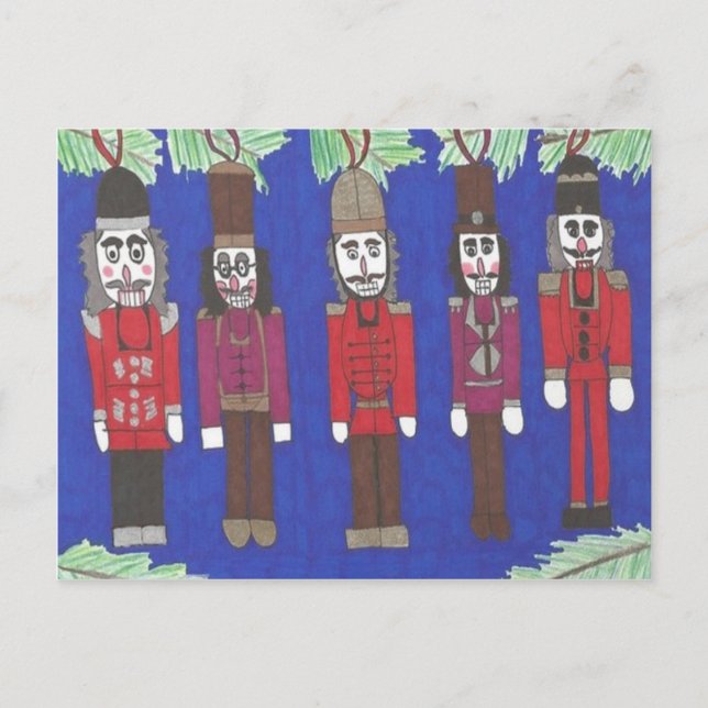 Postal Festiva Navidades de Nutcracker (Anverso)
