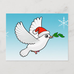 Postal Festiva Navidades de Peace Dove