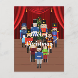 Postal Festiva Navidades de petardos en escena