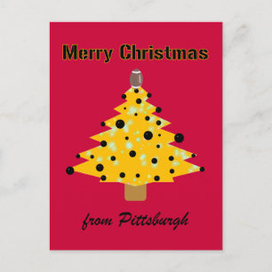 Postal Festiva Navidades de Pittsburgh