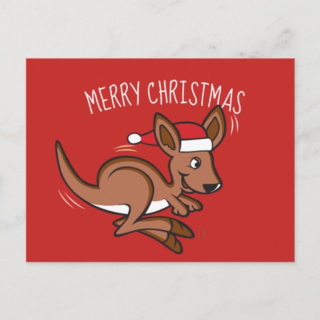 Postal Festiva Navidades de salida (Anverso)