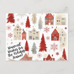 Postal Festiva Navidades de Santa María