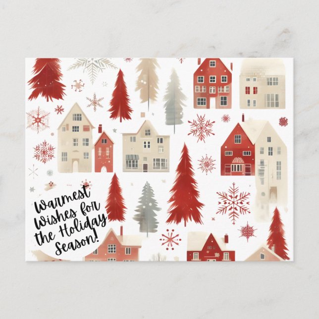 Postal Festiva Navidades de Santa María (Anverso)