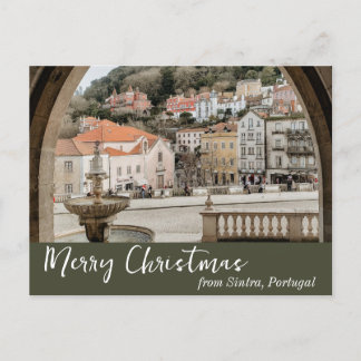 Postal Festiva Navidades de Sintra Portugal