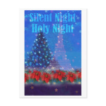 Navidades de Twinkling Eiffel Tower Nocturne