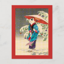 Navidades de ukiyoe