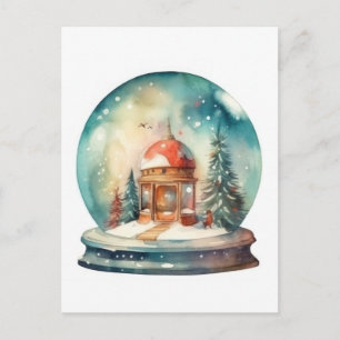 Postal Festiva Navidades de Wonderland Wonderland Glass Ball