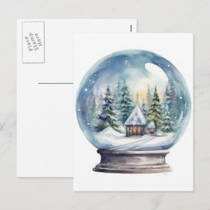 Postal Festiva Navidades de Wonderland Wonderland Glass Ball