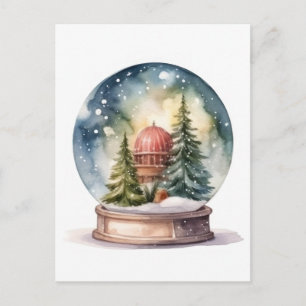 Postal Festiva Navidades de Wonderland Wonderland Glass Ball