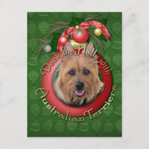 Postal Festiva Navidades - Deck the Halls - Territorios Australia