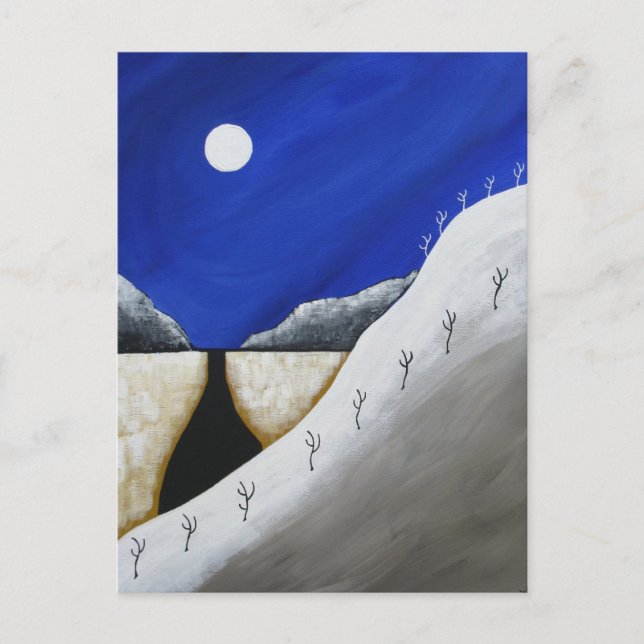 Postal Festiva Navidades del desierto de Arizona en el suroeste d (Anverso)