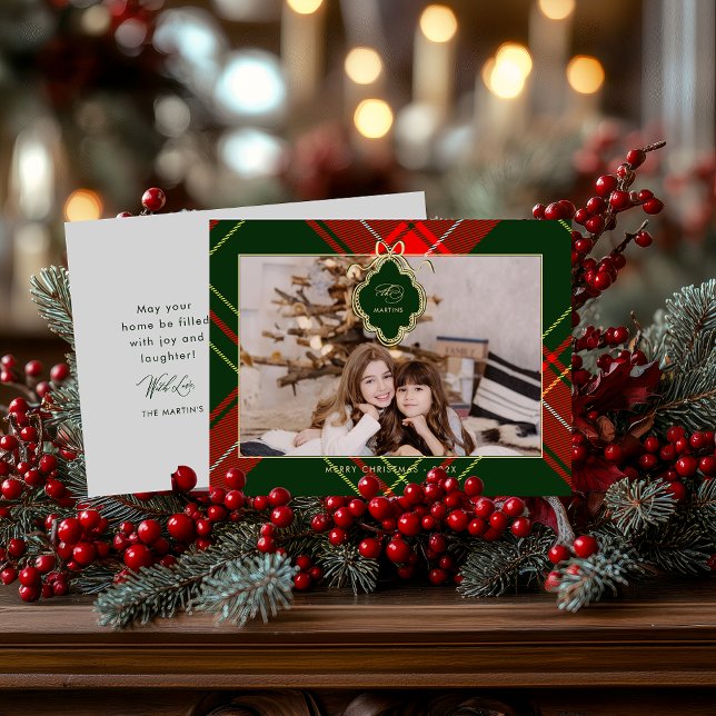 Postal Festiva Navidades del Escudo clásico, foto de placa verde  (Subido por el creador)