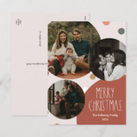 Navidades del Punto de Polka Rojo Resumen de tres