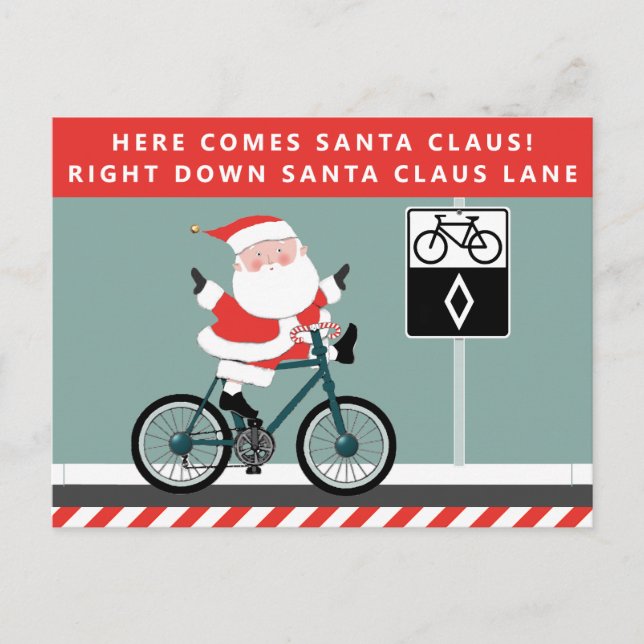 Postal Festiva Navidades divertidos (Anverso)