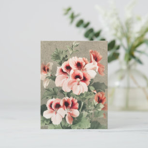 Postal Festiva Navidades en flor de cerezo