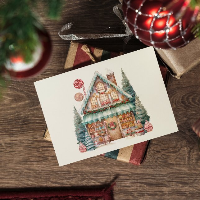 Postal Festiva Navidades escandinavos Magia (Subido por el creador)