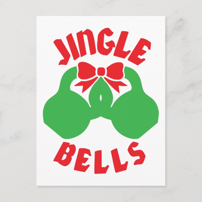 Postal Festiva Navidades explican el jingle "Kettle Bells" (Anverso)