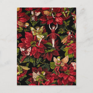 POSTAL FESTIVA NAVIDADES FAIRIES