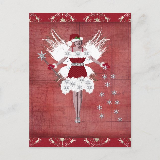 Postal Festiva Navidades Fairy (Anverso)