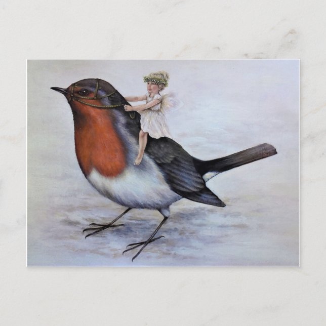 Postal Festiva Navidades Fairy (Anverso)