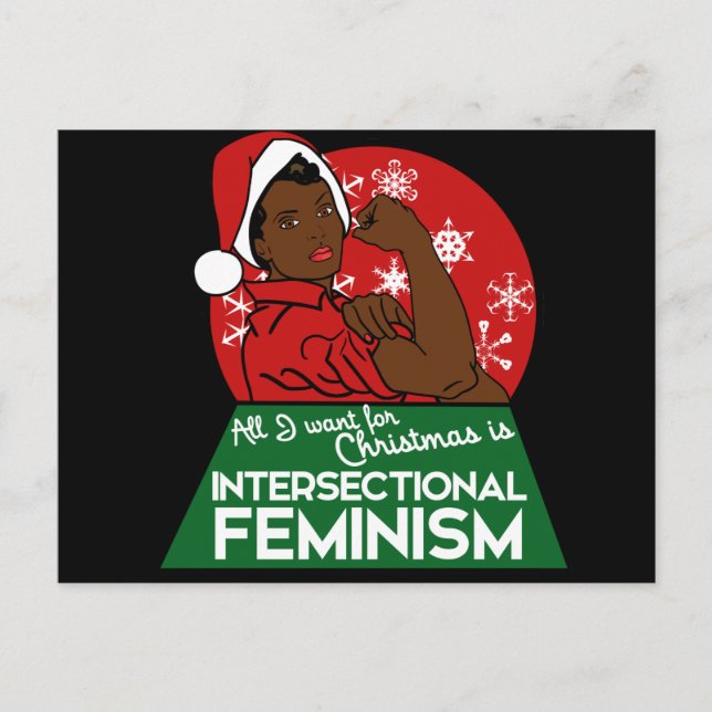 Postal Festiva Navidades feministas (Anverso)