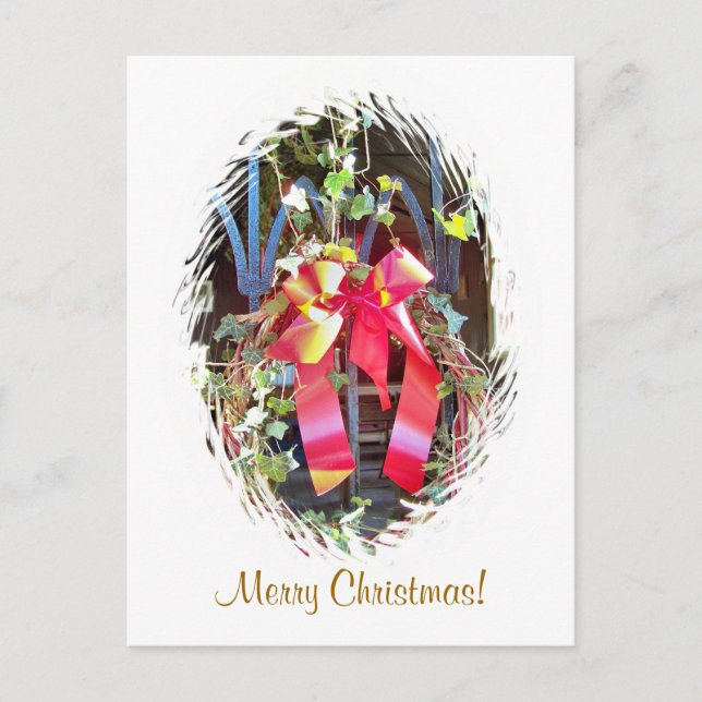 POSTAL FESTIVA NAVIDADES GARLAND (Anverso)