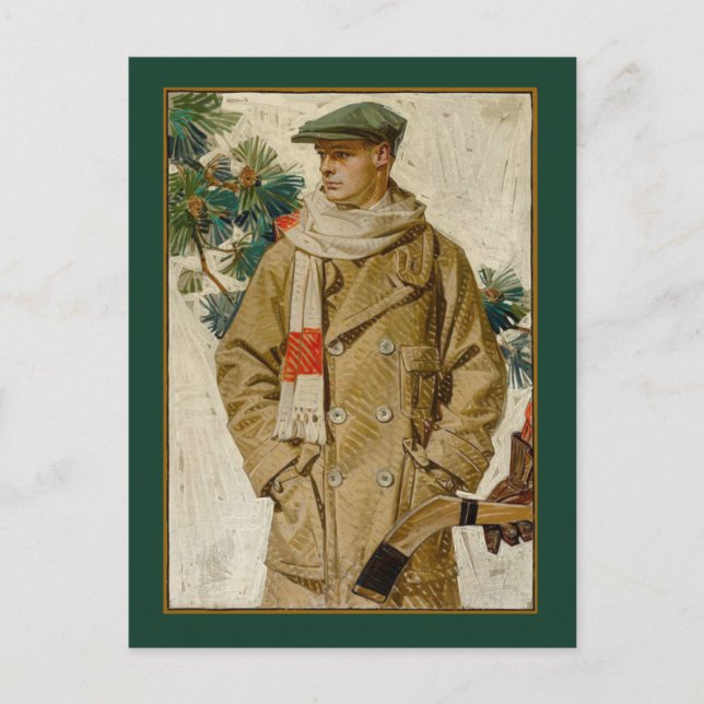 Postal Festiva Navidades gay (Anverso)