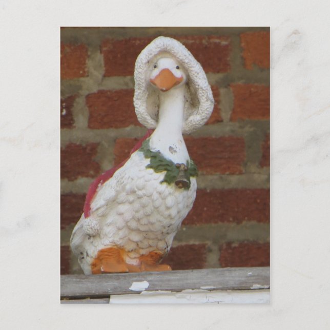 Postal Festiva Navidades Goose (Anverso)