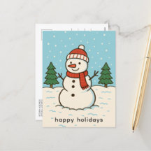 Navidades graciosos de Snowman Cute