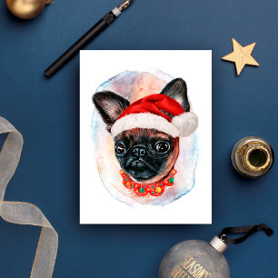 Postal Festiva Navidades Griffon De Bruselas Regalos Para Los Ama