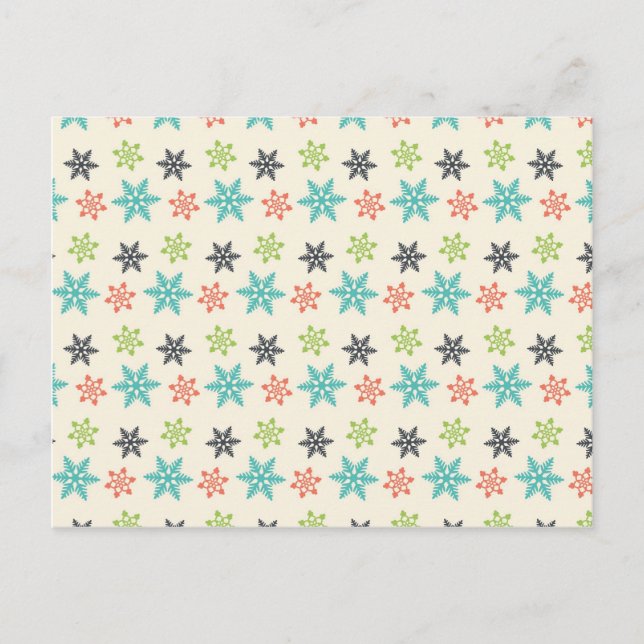 Postal Festiva Navidades Guay Retro festejos Pastel de copas de n (Anverso)