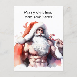 POSTAL FESTIVA NAVIDADES HO HO HO