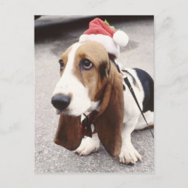 Postal Festiva Navidades Hound