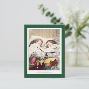 Postal Festiva Navidades mañana-antes de la luz del día