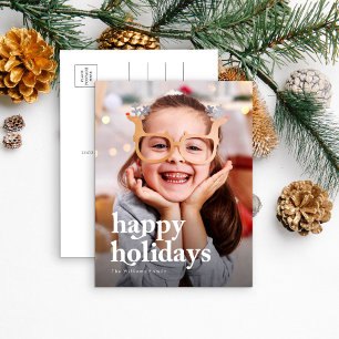 Postal Festiva Navidades modernos y elegantes 1 foto