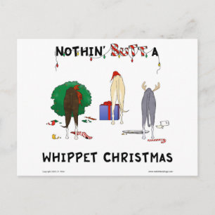 Postal Festiva Navidades Nada Más Que Un Blanco