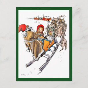 Postal Festiva Navidades Nisse y Kersti