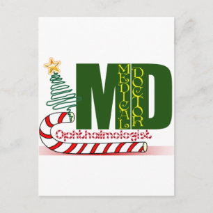 POSTAL FESTIVA NAVIDADES OPHTHALMOLOGISTA