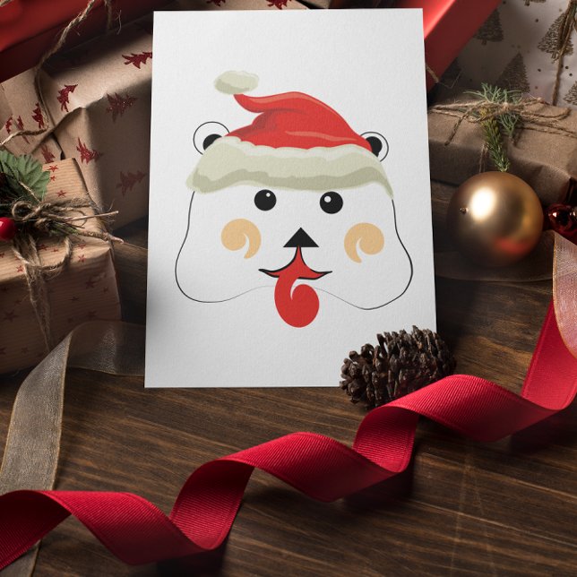 Postal Festiva Navidades Oso (Subido por el creador)