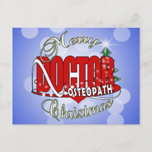 POSTAL FESTIVA NAVIDADES OSTEOPATH MÉDICA