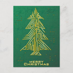 Postal Festiva Navidades para Geeks