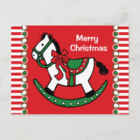Navidades Personalizado de caballos de rock