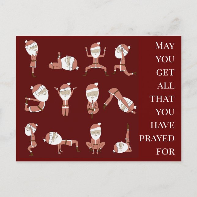 Postal Festiva navidades personalizados (Anverso)