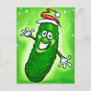 Postal Festiva Navidades Pickle