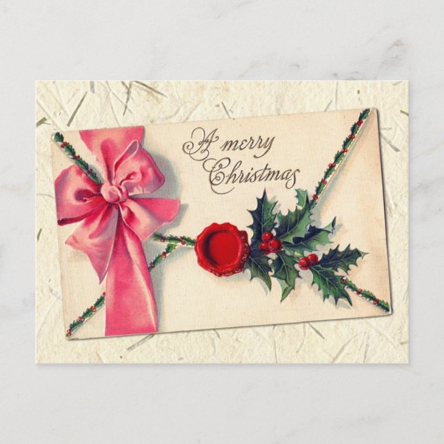 Postal Festiva ¡navidades Por Correo! (Anverso)