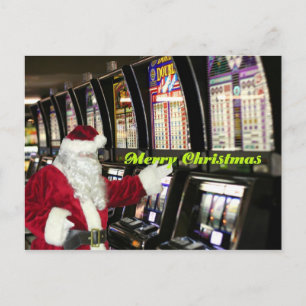 Postal Festiva Navidades Postcard de Santa Cruz de Las Vegas
