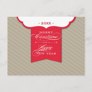 Postal Festiva NAVIDADES POSTCARD :: solapa 3L