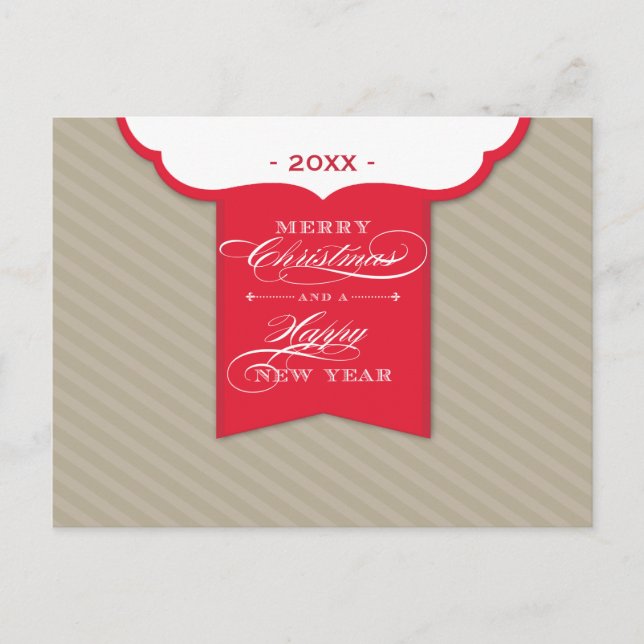 Postal Festiva NAVIDADES POSTCARD :: solapa 3L (Anverso)