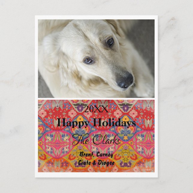 Postal Festiva Navidades Postcard Victorian - HAMbWG (Anverso)