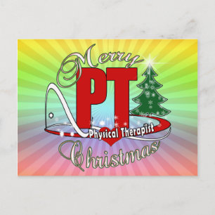 Postal Festiva NAVIDADES PT Terapia Física